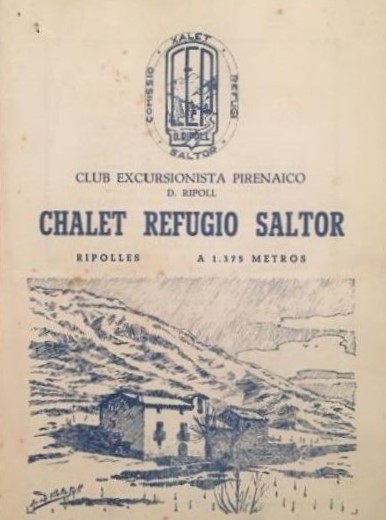 Chalet Refugio Saltor : Ripollès : A 1575 m - Portada